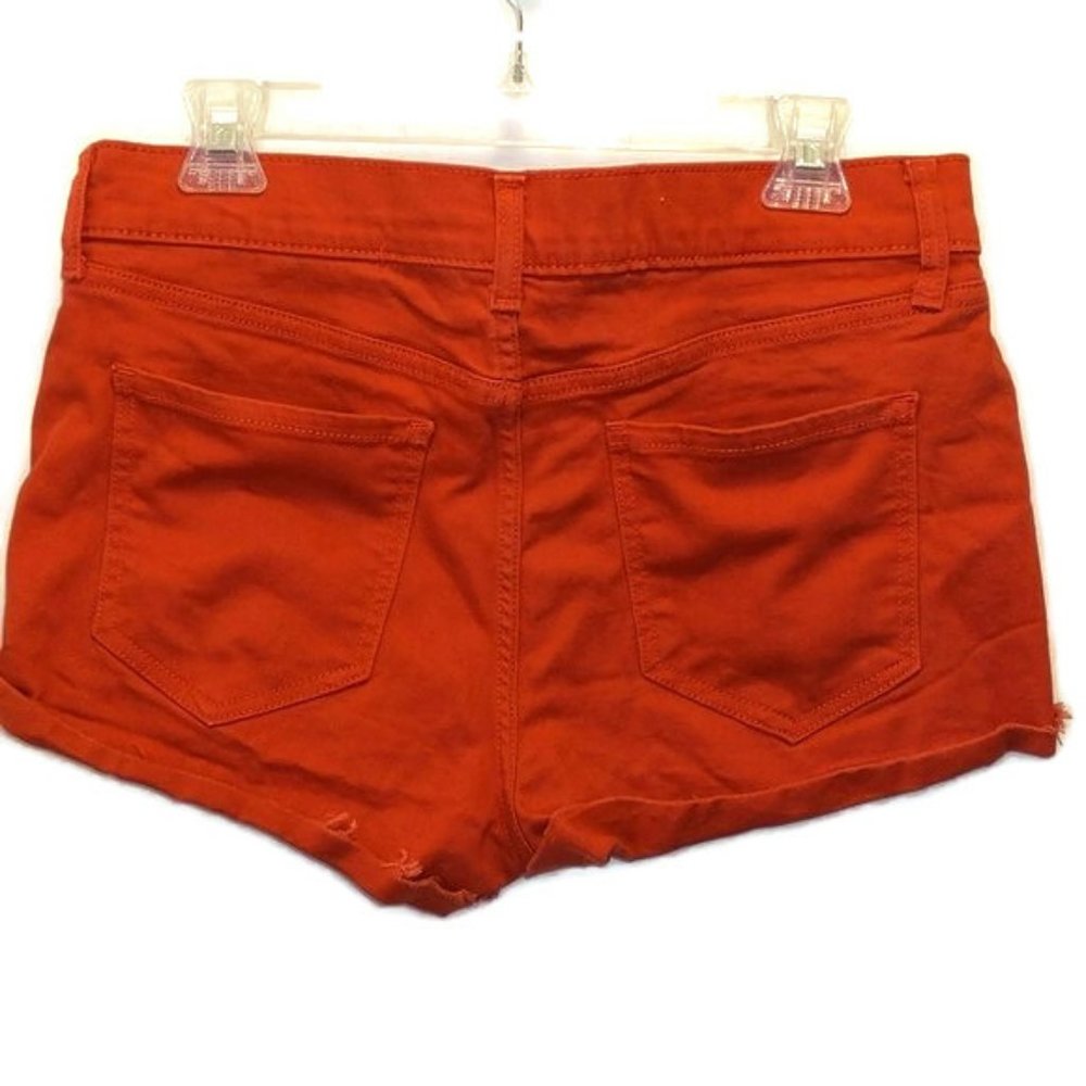 Old Navy Boyfriend Women's Size 8 Regular Red Shorts - Picture 6 of 11